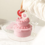 ⁦١٠ تغريسات كيك، فيونكات وقلوب⁩ - الصورة ⁦2⁩